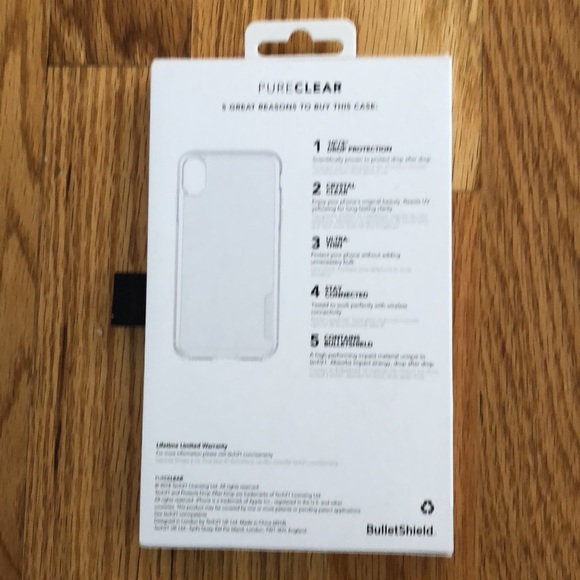 IPhone XS Max Drop Proof Clear Plastic Case - Picture 2 of 5